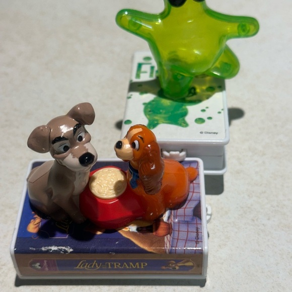 DISNEY VIDEO 1998 Vintage McDonald’s Happy Meal 6 Toys - Full Set All Opened - Picture 4 of 6